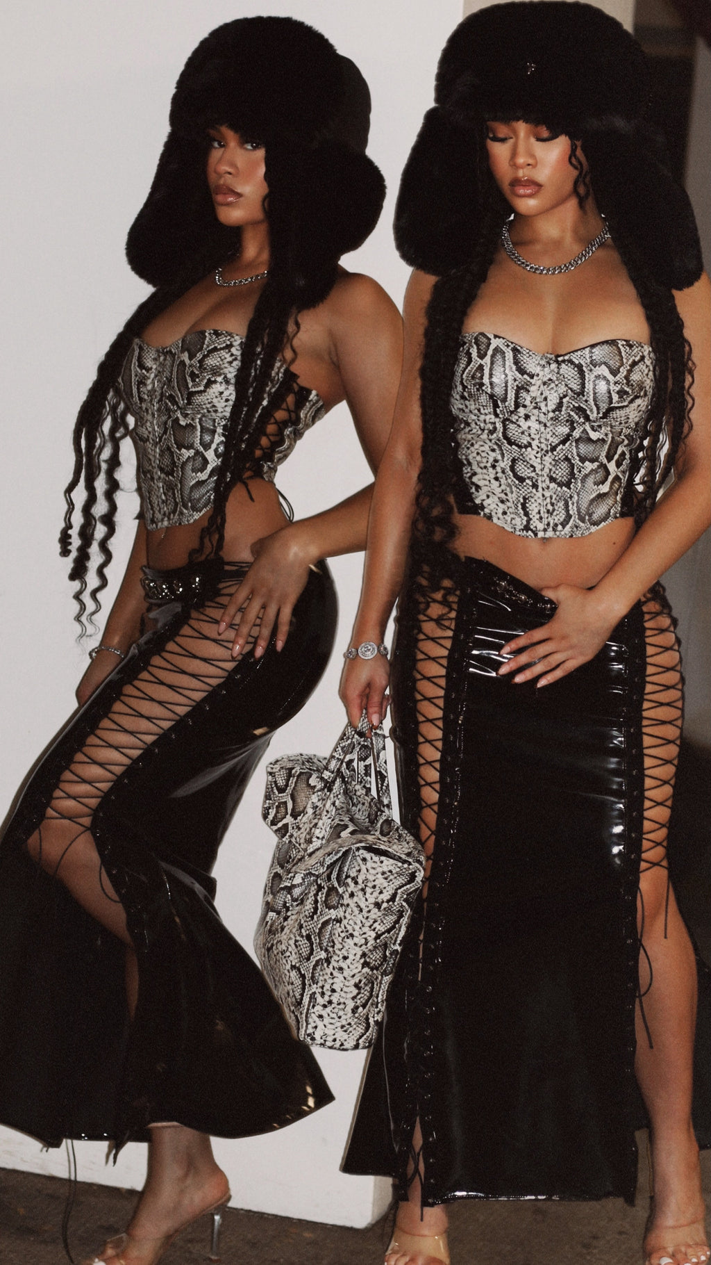 Obsession Lace-Up Maxi